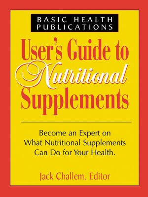 cover image of User's Guide to Nutritional Supplements